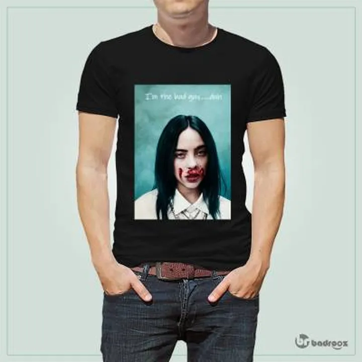 تی شرت اسپرت bad billie eilish