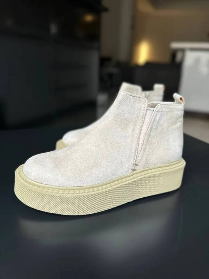 کفش نیم بوت زنانه مدل 00025 - Stradivarius Flat Ankle Boots