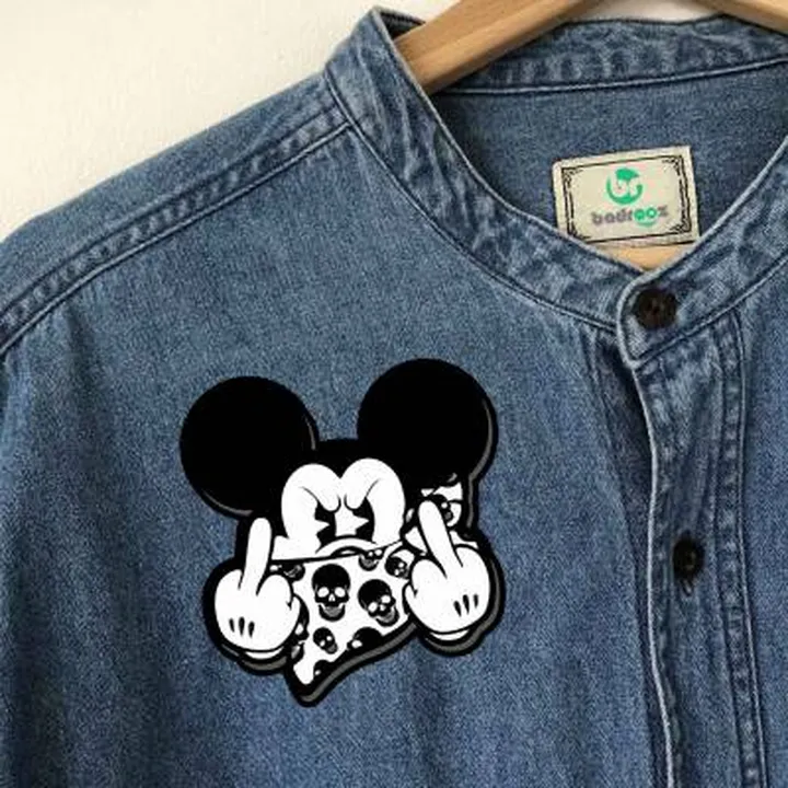 پچ حرارتی  Mickey Mouse-Angry