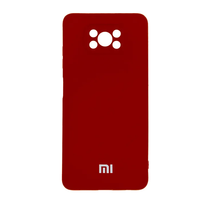 کاور سیلیکونی محافظ لنزدار مناسب برای گوشی موبایل شیائومی Poco X3 NFC  Poco X3 Pro