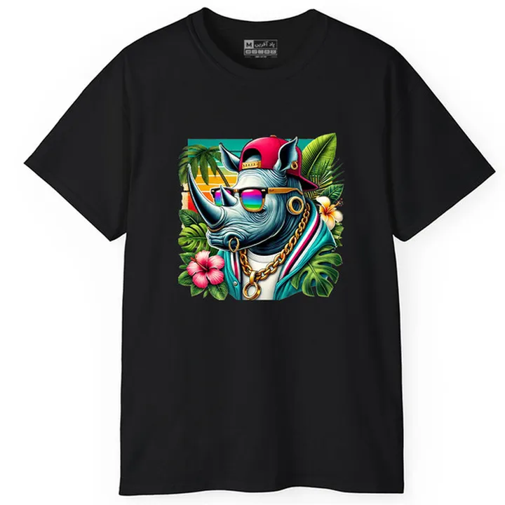 تی شرت آستین کوتاه مردانه پاد آفرین مدل PT352