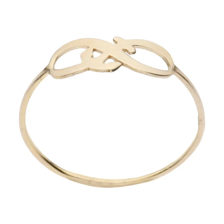 انگشتر طلا 18 عیار زنانه مایا ماهک مدل بی نهایت کد...