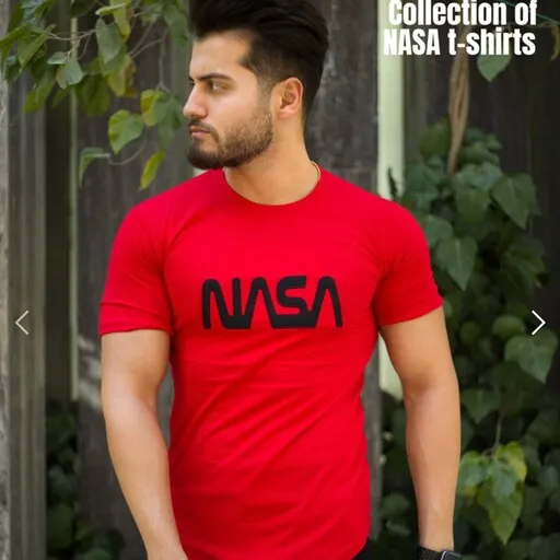 تیشرت مردانه مدل NASA (قرمز)