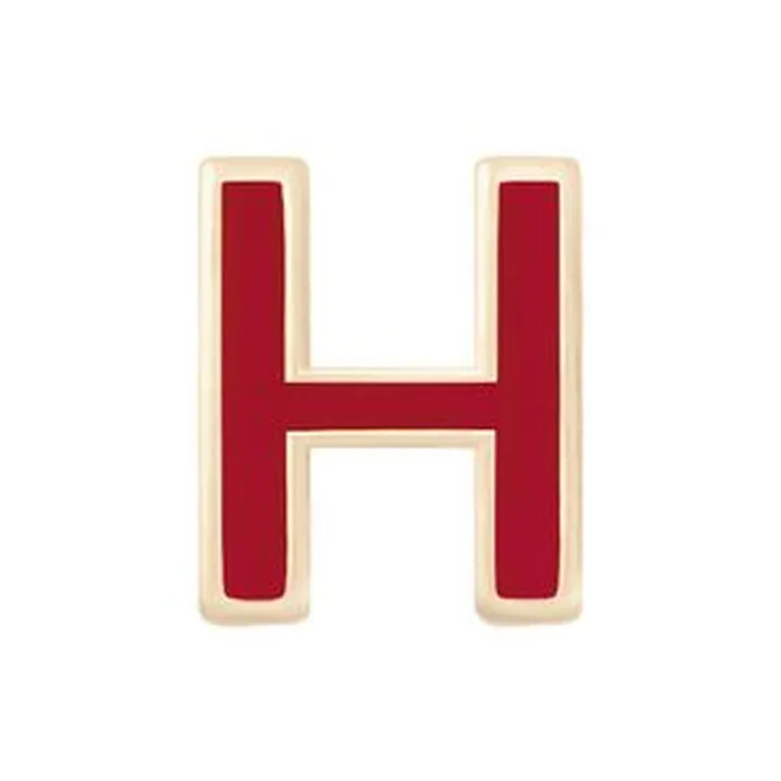 آویز گردنبند نقره ژابیز مدل حرف H