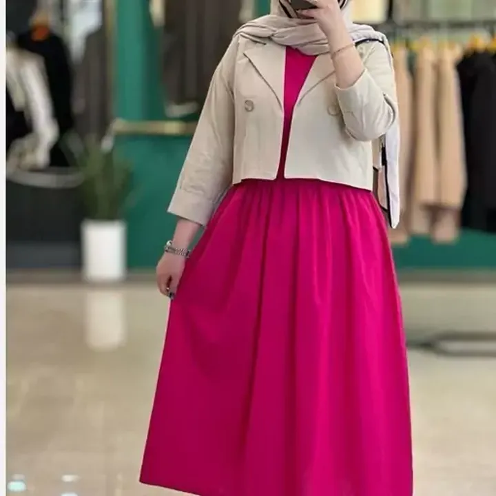 کت سارافن زنانه کت و سارافون زنانه ست دوتیکه