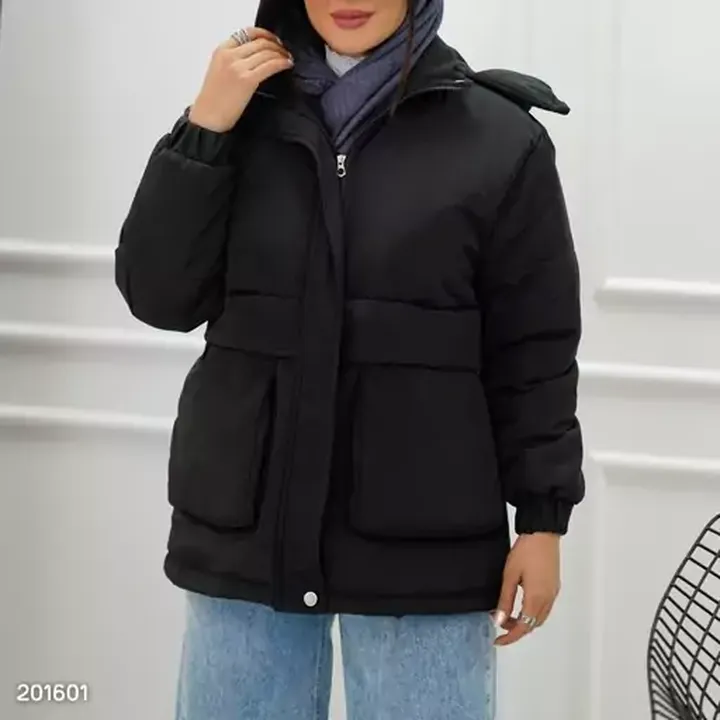 کاپشن اسپرت دخترانه زنانه پشم شیشه دار حراج شد 