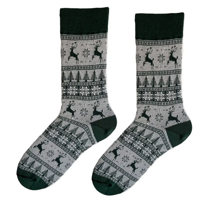 جوراب زنانه ال سون مدل گوزن کد PH934.2