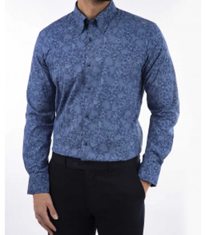 پیراهن مردانه کافه شرت Cafe Shirt کد1143