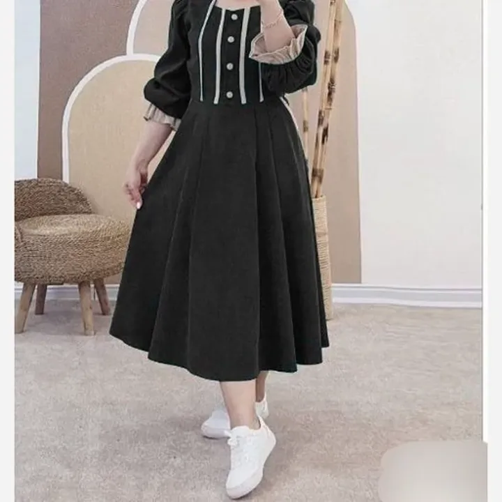 ماکسی مانتویی شیک عروسکی
