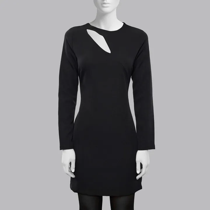 پیراهن یقه گرد زنانه مدل 832440949 طرح ترندیول