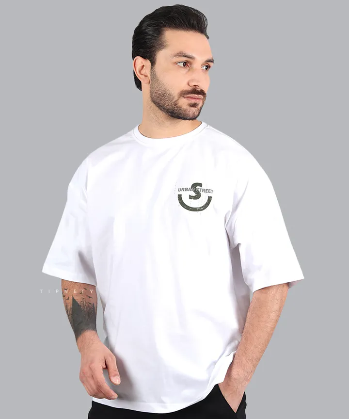 تیشرت لش طرح دار مردانه 1669