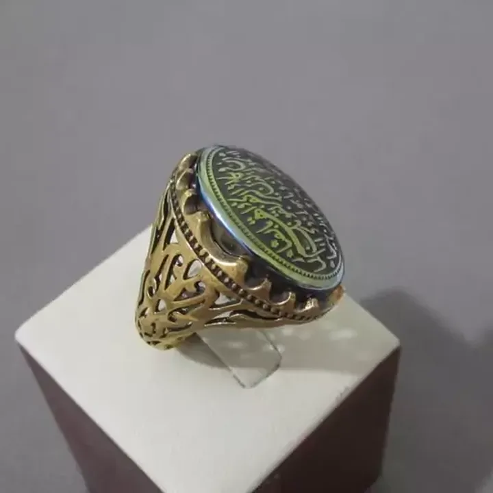 انگشتر مردانه وان یکاد حکاکی عمقی