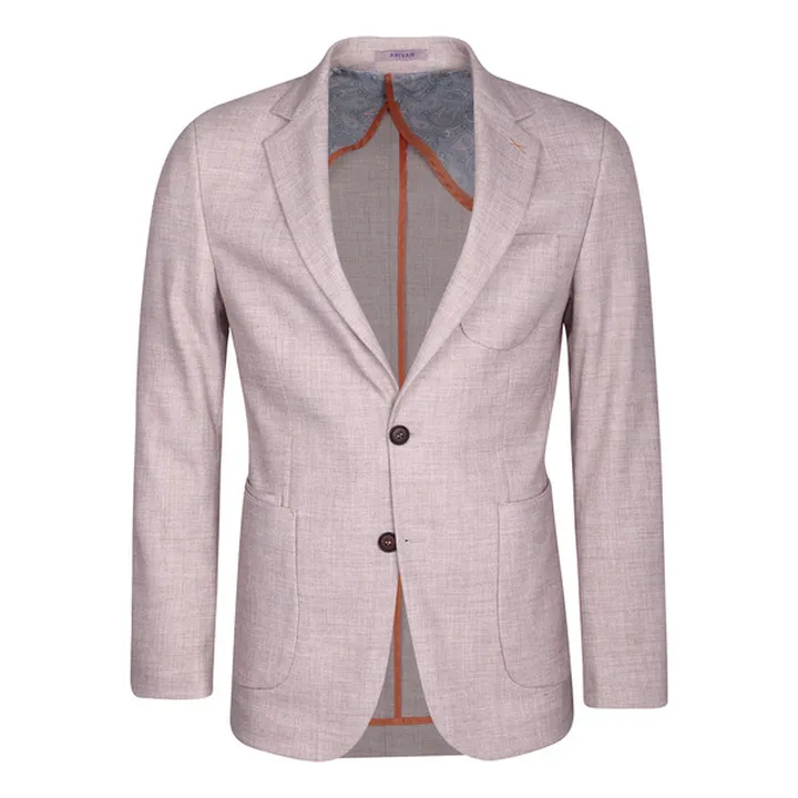 کت تک مردانه آریوان مدل وصله دار کد B022