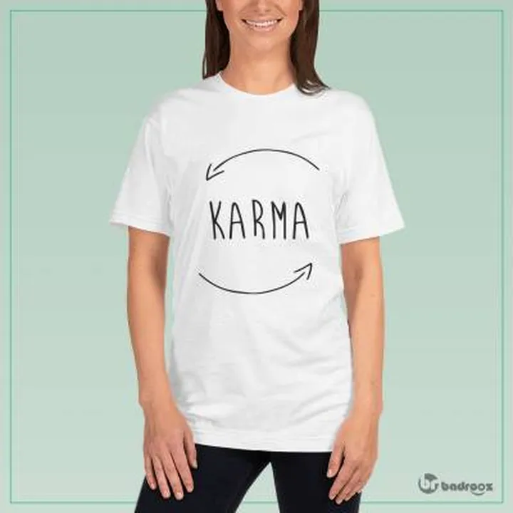 تی شرت زنانه کارما KARMA