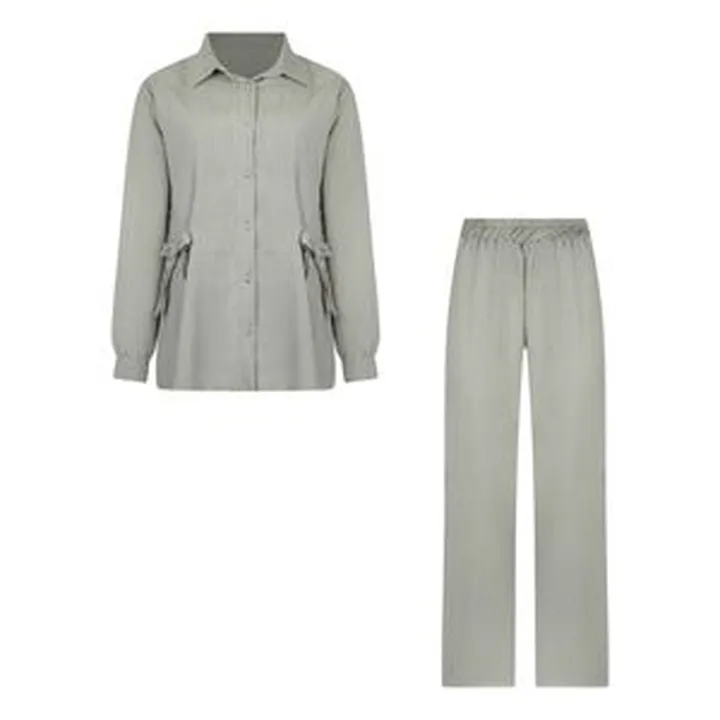 مانتو و شلوار زنانه مدل پاپیون کد blsf102