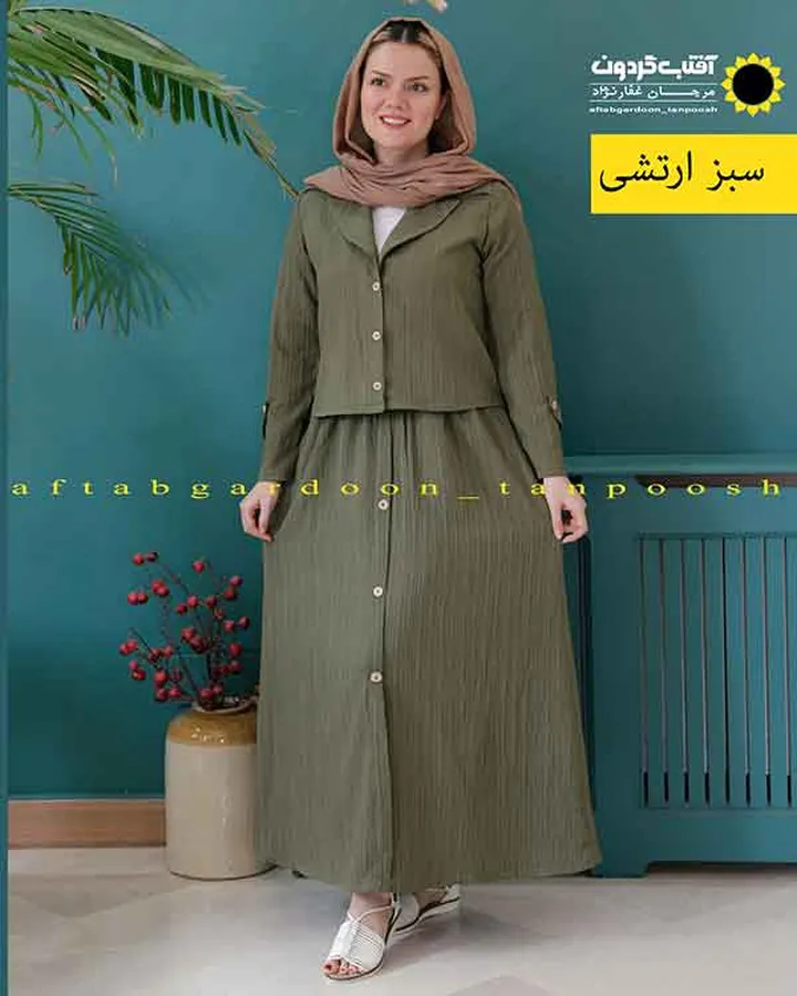 ست کت و دامن تابستونی اقتصادی کد 131