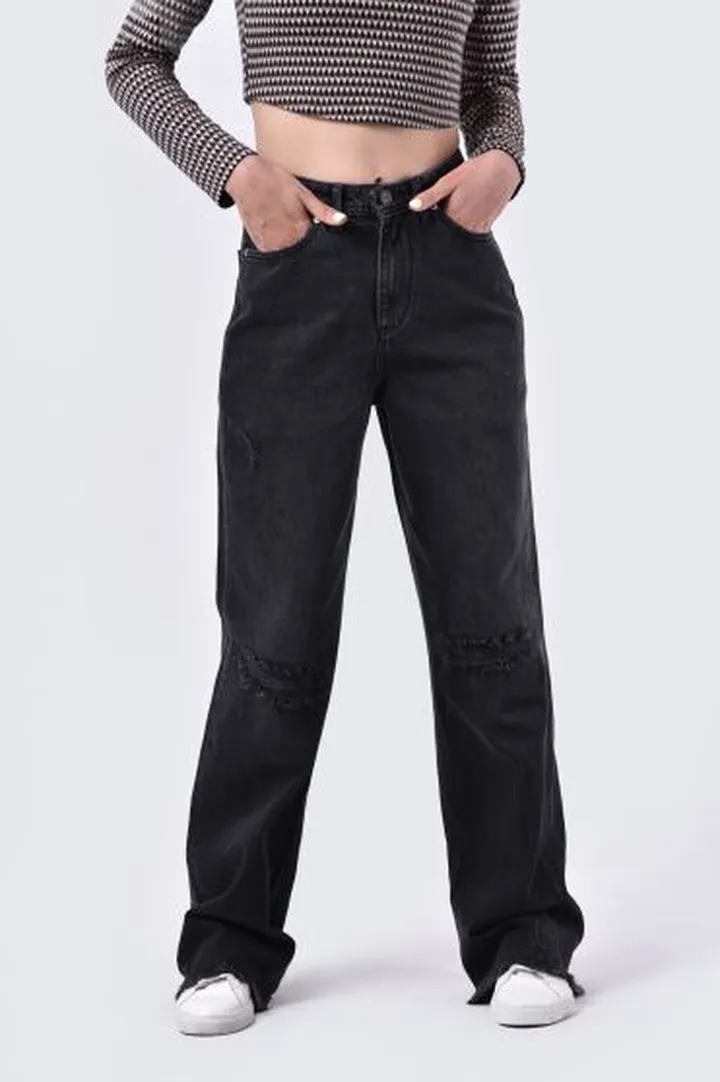 شلوار جین واید