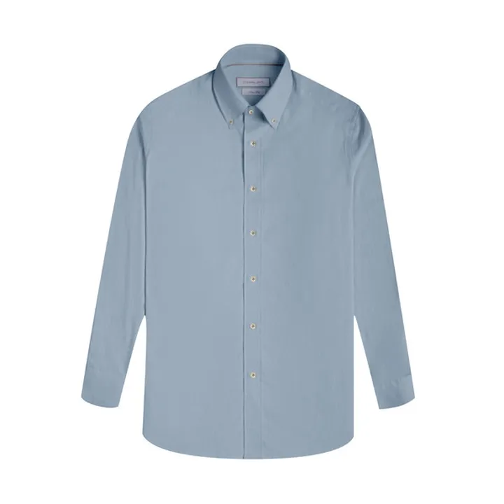 پیراهن آستین بلند یقه دکمه دار مردانه کروم مدل 251...