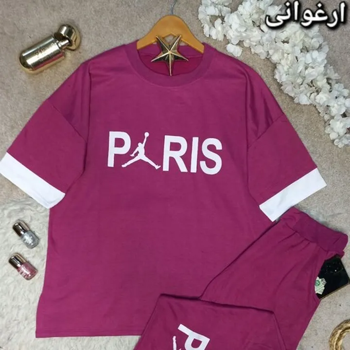 ست  تیشرت و شلوار مدل PARIS 