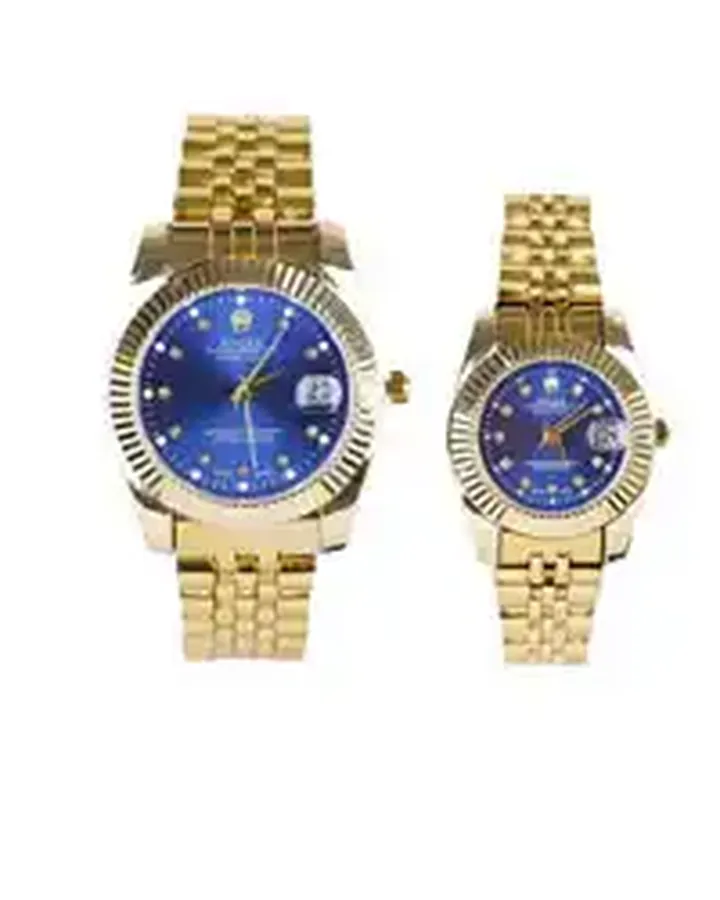 ست ساعت Rolex صفحه آبی مدل R12