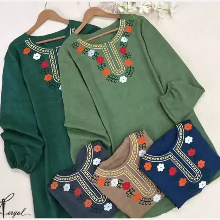 شومیز عیدانه گلدوزی شده شیک در رنگبندی زیبا 
