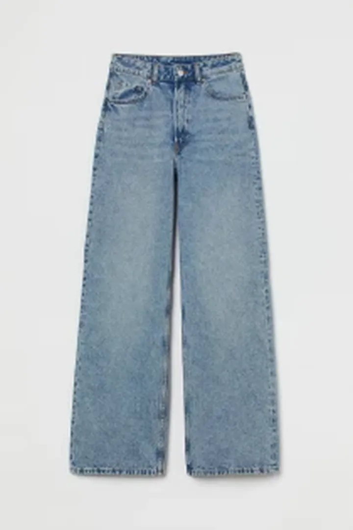 شلوار جینز زنانه 27644 سایز 32 تا 46 مارک H&M