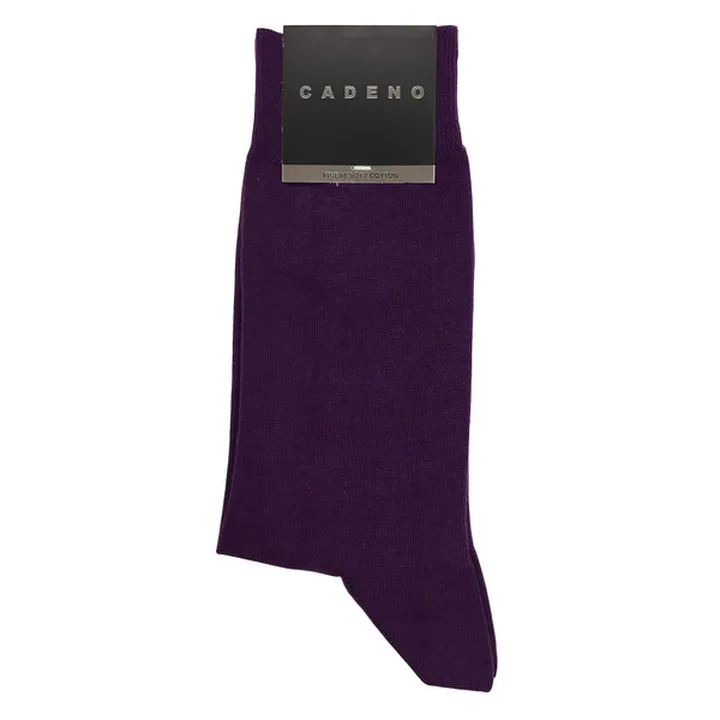 جوراب مردانه کادنو مدل CAF1001 رنگ بنفش
