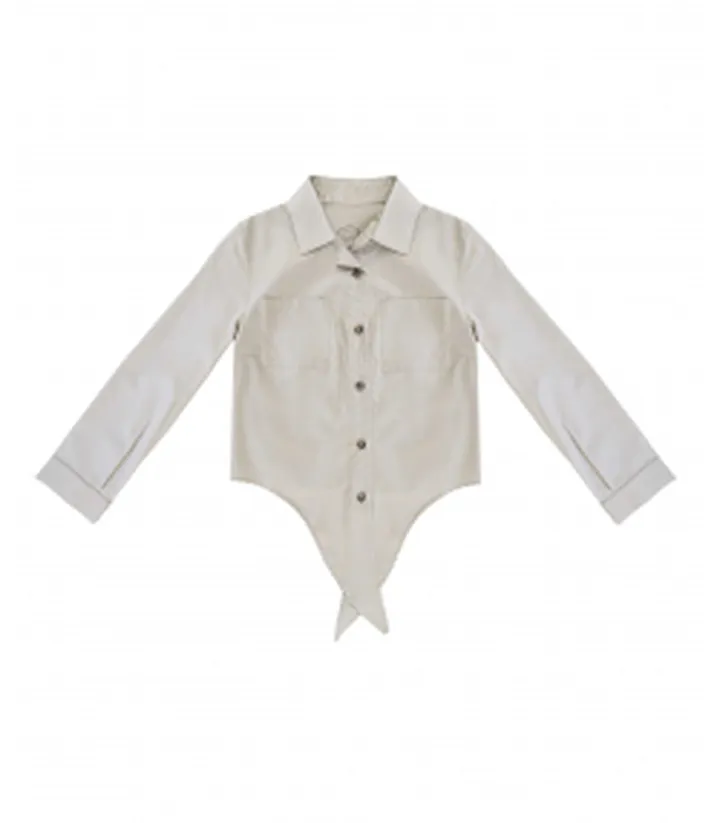 شومیز آستین بلند نخی دخترانه تیتیش مدل 14545