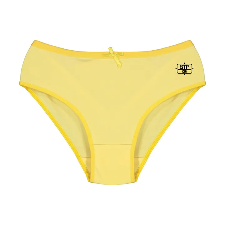 شورت زنانه برهان تن پوش مدل اسلیپ کد 5-03 رنگ زرد