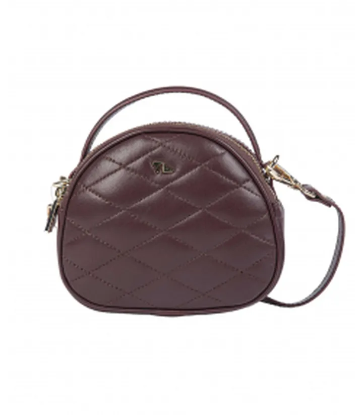 کیف دوشی زنانه چرم طبیعی چرم مشهد Mashad Leather مدل S0169