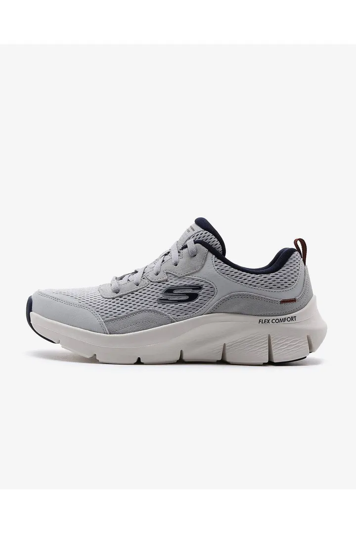 SkechersFlex Comfort - کفش ورزشی مردانه خاکستری Drinn 232685 Gynv