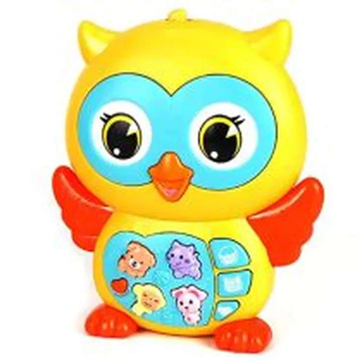 اسباب بازی مدل جغد طرح موزیکال و چراغدار کد 855-102