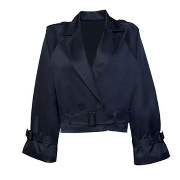 کت زنانه کد 7025 رنگ سرمه ای