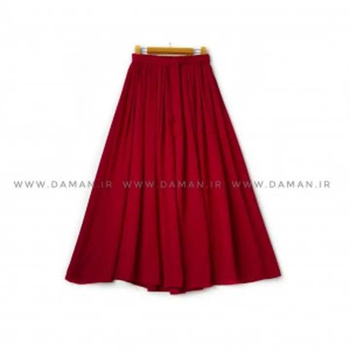 دامن   اناری  قد 90 کد (555)