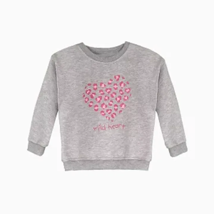 بلوز طرح قلب دخترانه (18 ماه تا 7 سال) کد 628456