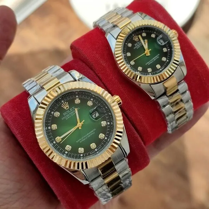 ساعت مچی مردانه رولکس دیت جاست قفل اصلی ROLEX