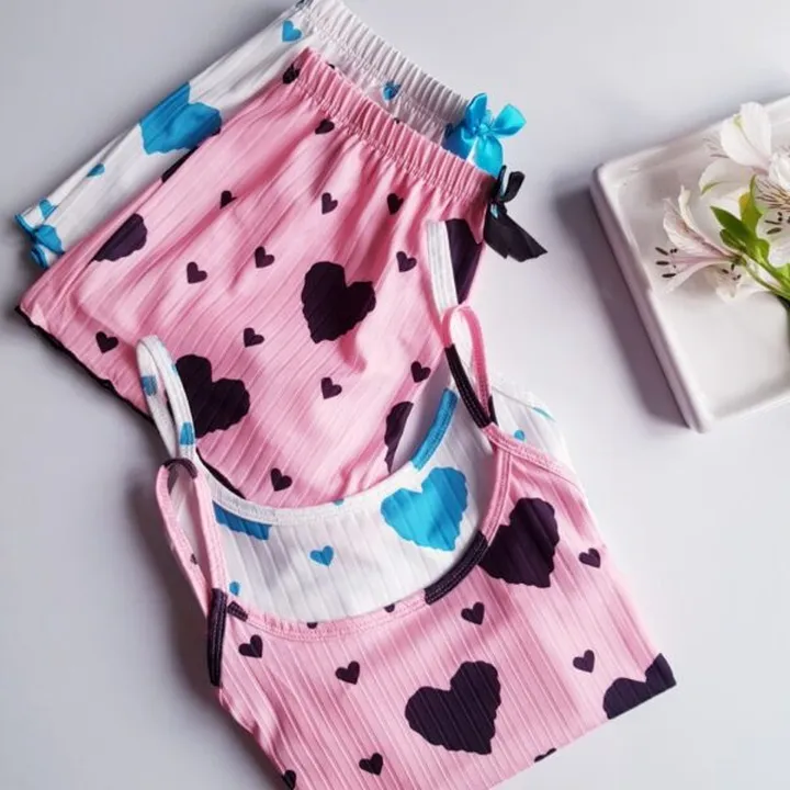 ست کراپ تاپ و شورتک ۱۰۰۷