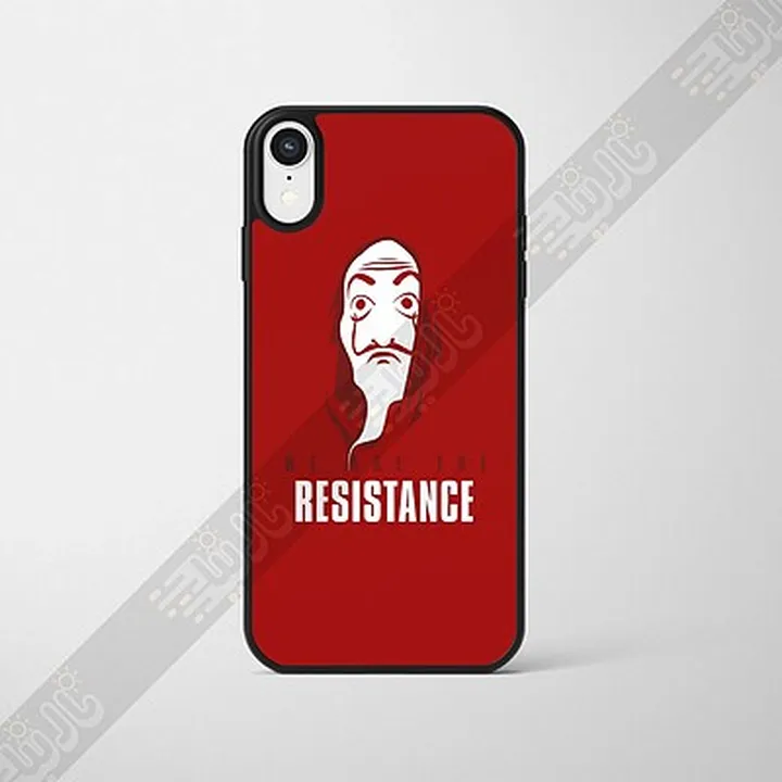 قاب موبایل مانی هیست طرح Resistance