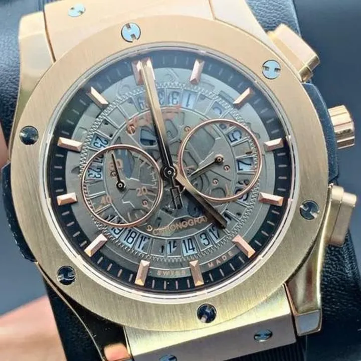 ساعت مچی مردانه و پسرانه هابلوت کیفیت بالا با گارانتی Hublot 