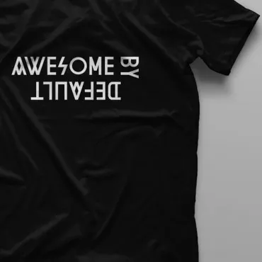 تیشرت Awesome By Default