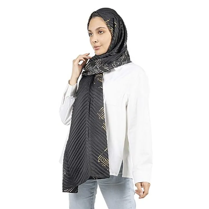شال طرح هندسی زنانه - 39251737