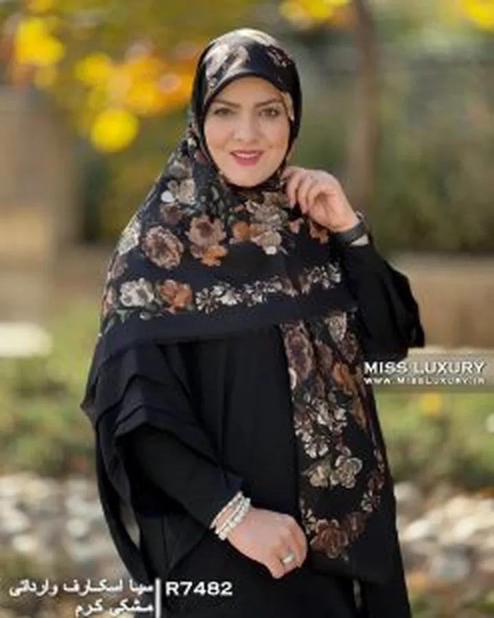 روسری نخی وارداتی R7482