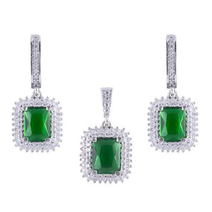 نیم ست نقره زنانه مدل AVN-N68