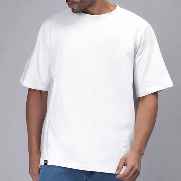 تیشرت اورسایز آستین کوتاه مردانه زگماک مدل بیسیک