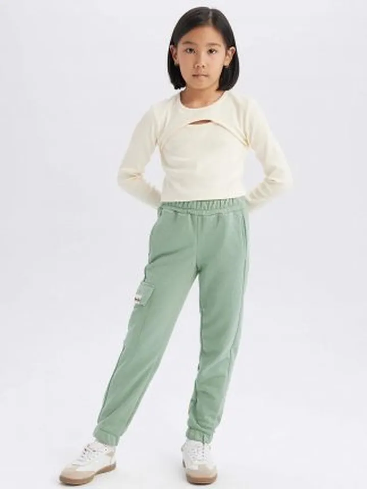 شلوار راحتی دخترانه دفکتو