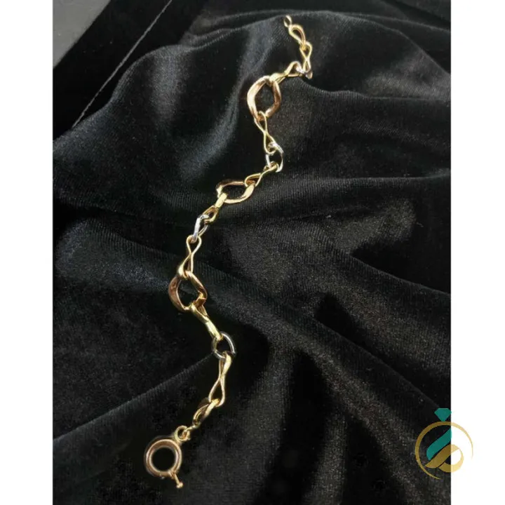 دستبند طلا رنگی جدید