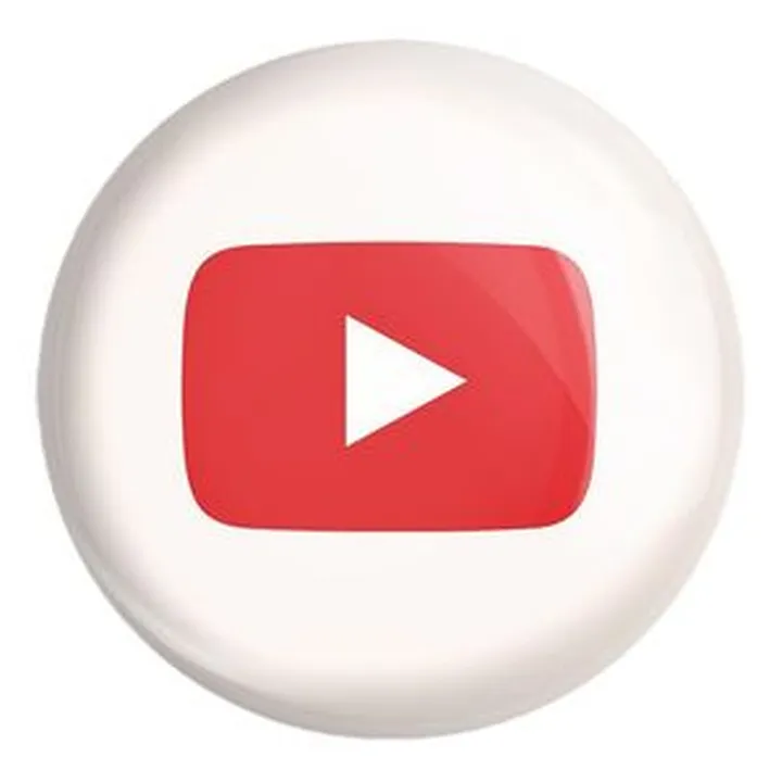 پیکسل خندالو طرح یوتیوب YouTube کد 8427 مدل بزرگ