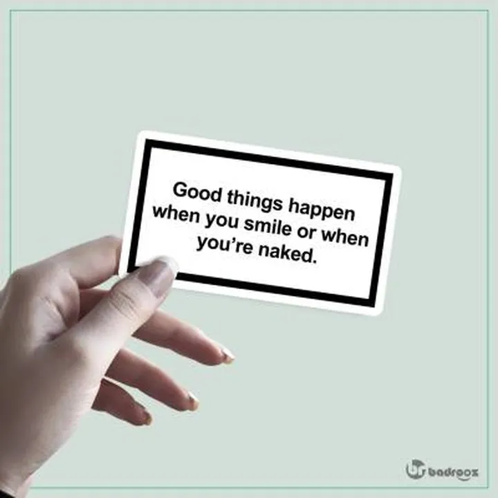 استیکر good things