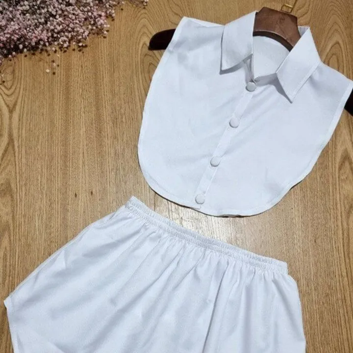ست دامنک و یقه فیک  