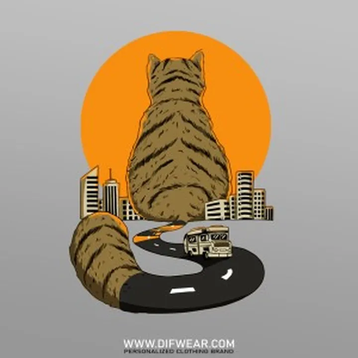 تیشرت Cat City